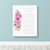 50理由なぜ我々はタトゥーを愛するスタイルギフト キャンバスプリント (インサイチュ (ウッドフロア))