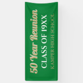 50番懇親会おもしろい!カスタム懇親会旗 横断幕 (縦)