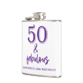 50番目と素晴らしい50誕生日 フラスク (左)