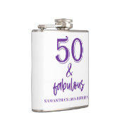 50番目と素晴らしい50誕生日 フラスク (右)