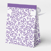 50番目のパーティー乱数パターン紫/白 フェイバーボックス (裏面サイド)