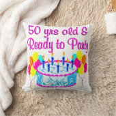 50番目のパーティーDIVA クッション (ブランケット)