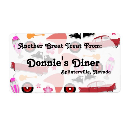 50番目の図形のラベル ラベル (正面)