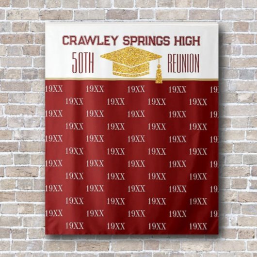 50番目の懇親会写真!!クラス懇親会写真の背景 タペストリー