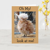 **50番目の誕生日には私が慌てています"ハッピーバースデー カード (黄色い花)