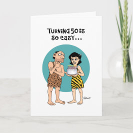 50番目の誕生日はソ簡単 カード