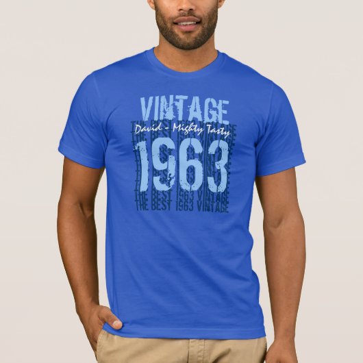 50番目の誕生日ギフト最高の1963ヴィンテージV003 Tシャツ (正面)