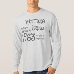 50番目の誕生日ギフト1963ヴィンテージブリューグレーG214 Tシャツ
