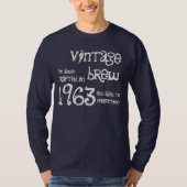 50番目の誕生日ギフト1963年ヴィンテージブリューレッドG202 Tシャツ (正面)
