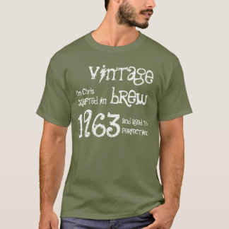 50番目の誕生日ギフト1963年ヴィンテージ醸造 Tシャツ