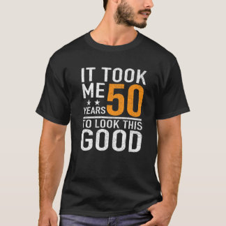50番目の誕生日デザインが50歳の誕生日 Tシャツ