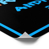 50番目の誕生日パーソナライズされた名ようこそ ポスター (角)