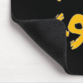 50番目の誕生日ボーリングシおもしろいャツボウリングをする人、 クリケットの投手パーティーGIF マウスパッド (コーナー)