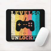 50番目の誕生日レベル50のロック解除 マウスパッド (マウス)