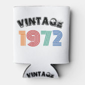 50番目の誕生日ヴィンテージ1972 缶クーラー (正面)