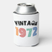 50番目の誕生日ヴィンテージ1972 缶クーラー (缶裏面)