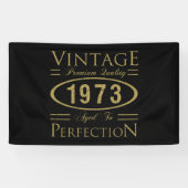 50番目の誕生日ヴィンテージ1973 横断幕 (横)