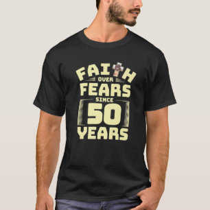 50番目の誕生日信仰神イエス宗教信者 Tシャツ