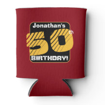 50番目の誕生日(名前をカスタムする番号ストライプのA05)