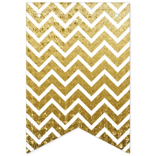 50番目の金ゴールド·ブラエレガントック·バナー·パーティーお祝い バンティングフラッグ (第1の旗)