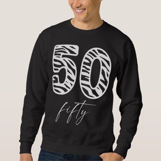 50番目の50誕生日年50 スウェットシャツ (正面)