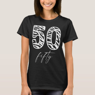 50番目の50誕生日年50 Tシャツ