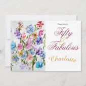 50番目の 招待状 (正面)