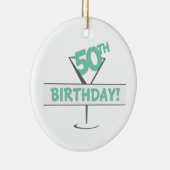 50番誕生日! セラミックオーナメント (右)