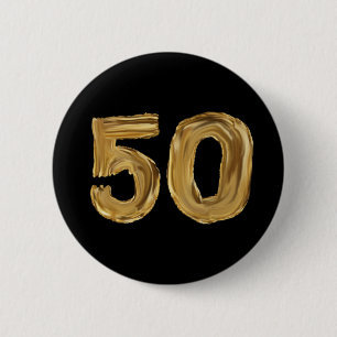 50番50アイリデスティック文字クラシックラウンドシスティック 缶バッジ