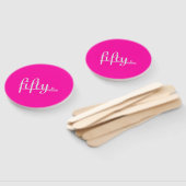 50番50エレガント番誕生日 ハンドファン (組立なし)