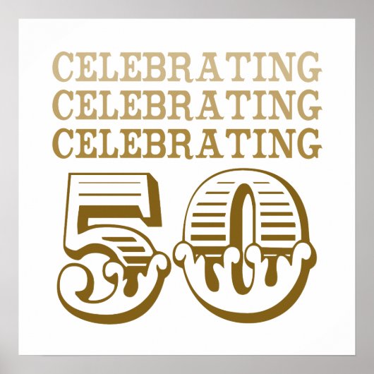 50祝だ！（誕生日会） ポスター (正面)