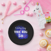 50祝の大きさ ペーパープレート (パーティー)