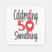 50祝もの スタンダードカクテルナプキン (正面)