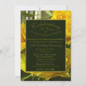 50祝周年結婚招待状 (正面)