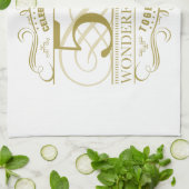 50祝周年記念 キッチンタオル (折り畳み)