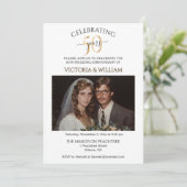 50祝年結婚記念パーティー 招待状 (スタンド正面)