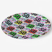 50祝歳 ペーパープレート (アングル)