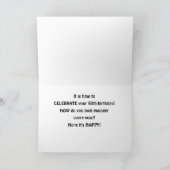 **50祝誕生日** カード (内部)