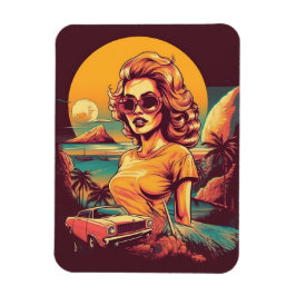 50秒レトロインスパイアマグネット マグネット