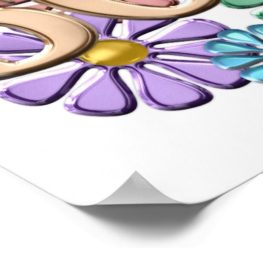 50秒レトロ ポスター (角)