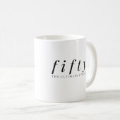 50究極のFワードコーヒーマグのクラシック贈り物 コーヒーマグカップ (正面右)