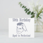 50笑わされる番目の誕生日 ポストカード (スタンド正面)