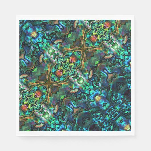 50紙ナプキンズアワビ スタンダードランチョンナプキン (正面)