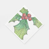 50紙ナプキンズホリーすてき スタンダードランチョンナプキン (角)