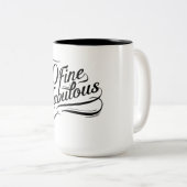 50素晴らしく、すばらしいマグ15oz ツートーンマグカップ (正面右)