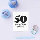 50素晴らし年 チラシ (シングル)