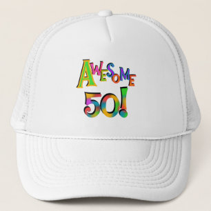 50素晴らし誕生日Tシャツとギフト キャップ