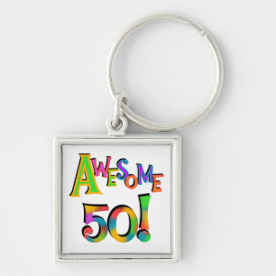 50素晴らし誕生日Tシャツとギフト キーホルダー