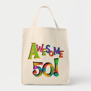 50素晴らし誕生日Tシャツとギフト トートバッグ