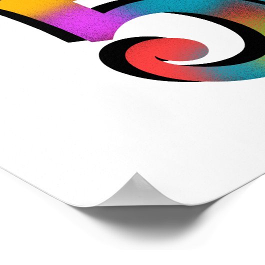 50素晴らし誕生日Tシャツとギフト ポスター (角)